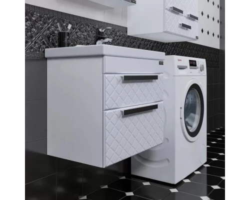 Комплект мебели белый глянец 61 см Санта Калипсо 217009LN + FOCTEP60 + 113004