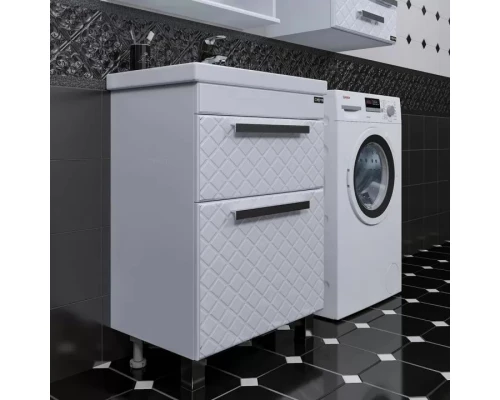 Комплект мебели белый глянец 61 см Санта Калипсо 217008LN + FOCTEP60 + 700178