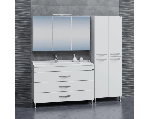 Комплект мебели белый глянец 120 см Санта Виктория 700137N + Sirius120 + 113020