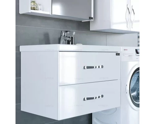 Комплект мебели белый глянец 71 см Санта Виктория 700125N + FOCTEP70 + 123005