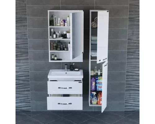 Комплект мебели белый глянец 61 см Санта Виктория 700123N + FOCTEP60 + 700178