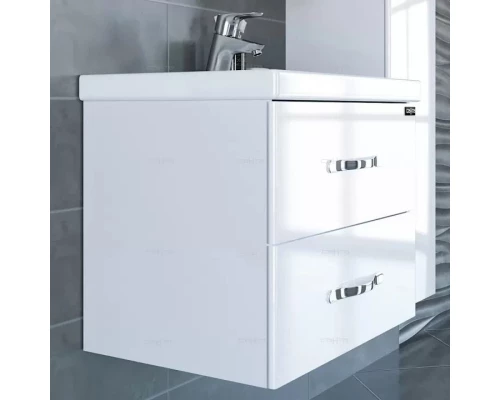 Комплект мебели белый глянец 61 см Санта Виктория 700123N + FOCTEP60 + 700178