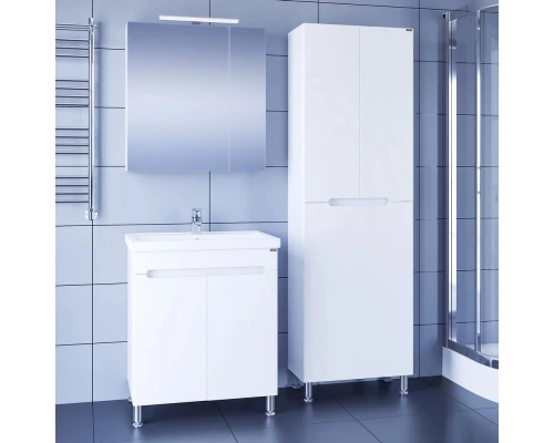 Комплект мебели белый глянец 71 см Санта Лондон 224016 + FOCTEP70 + 113009