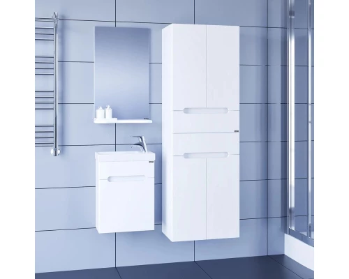 Комплект мебели белый глянец 40 см Санта Лондон 224017 + COMO40 + 101202