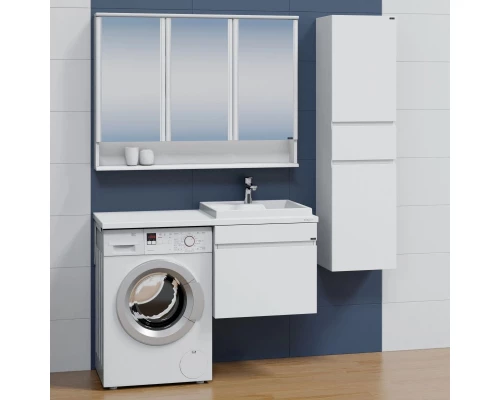 Комплект мебели белый глянец 120 см Санта Марс 700306 + 900125 + 900122 + 700184