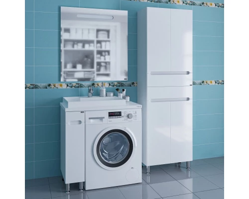 Комплект мебели белый глянец 80,5 см Санта Лондон 224029 + 900120 + 900122 + 900520