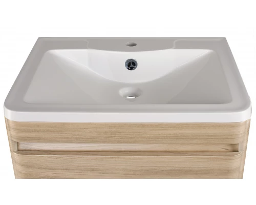 Тумба напольная "Атлантика 60", Люкс ясень перламутр, PLUS