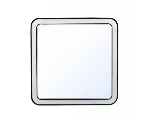 Зеркало "Атлантика 60*60" с подсветкой и часами