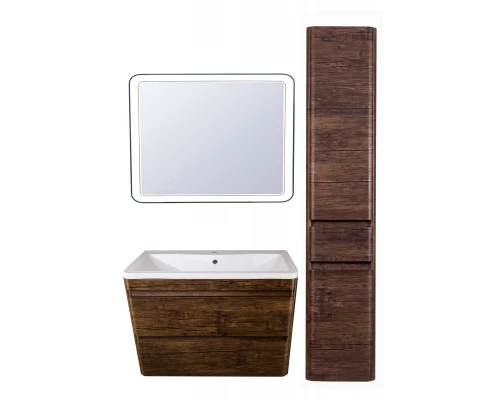 Тумба подвесная "Атлантика 90", Люкс старое дерево, PLUS