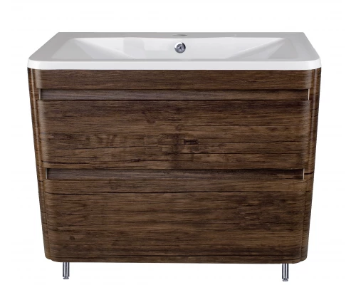 Тумба напольная "Атлантика 90", Люкс старое дерево, PLUS