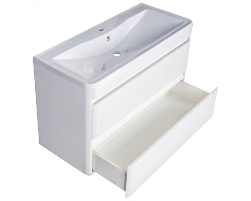 Тумба подвесная "Атлантика 100", Люкс антискрейч, PLUS