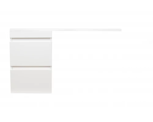 Тумба подвесная "Даллас 100", Люкс белая, PLUS, ЭМАЛЬ