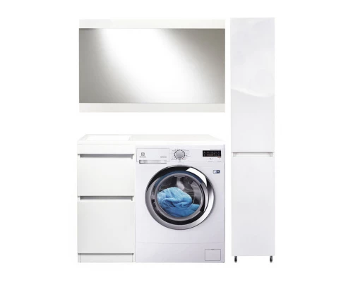 Зеркало "Даллас 100", Люкс белое