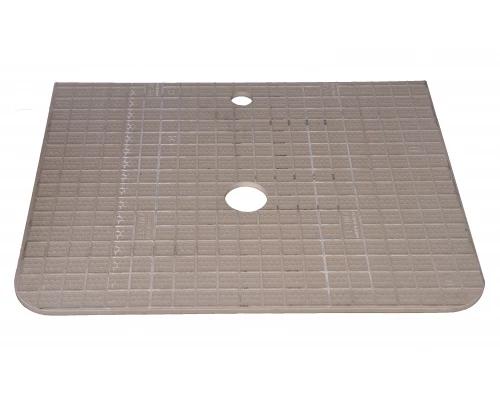 Столешница керамогранит под тумбу "Атлантика 60" MI01, цвет бежевый светлый