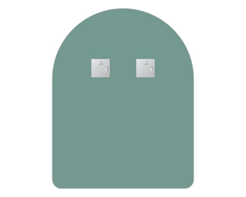 Зеркало настенное Primary EVOFORM 55x70 см, BY 0012