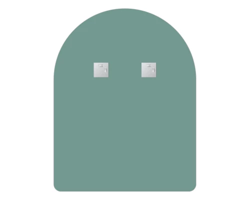 Зеркало настенное Primary EVOFORM 70x90 см, BY 0022