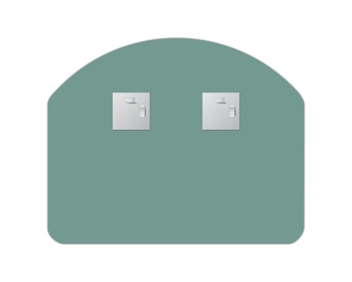 Зеркало настенное Primary EVOFORM 50x40 см, BY 0057