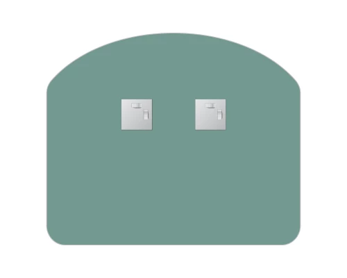 Зеркало настенное Primary EVOFORM 60x50 см, BY 0059