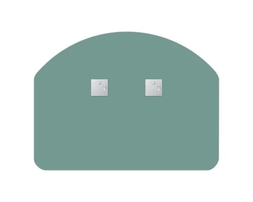 Зеркало настенное Primary EVOFORM 80x60 см, BY 0061