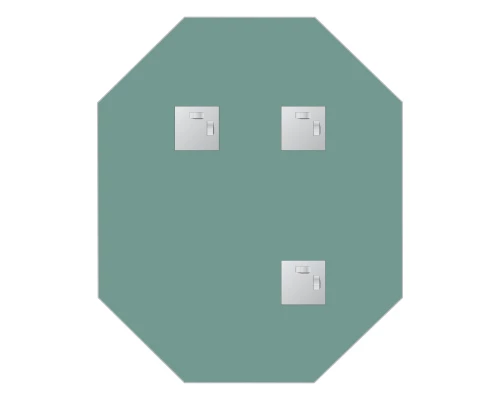 Зеркало настенное Primary EVOFORM 50x60 см, BY 0079