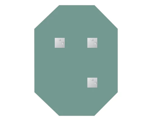 Зеркало настенное Primary EVOFORM 60x80 см, BY 0082