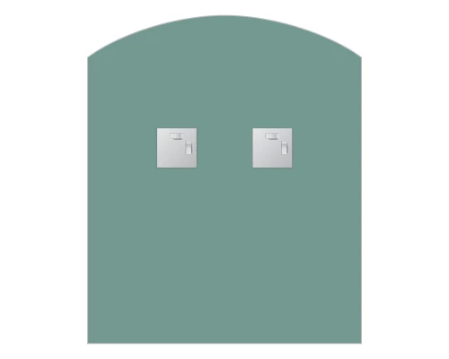 Зеркало настенное Primary EVOFORM 50x60 см, BY 0085