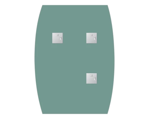 Зеркало настенное Primary EVOFORM 55x75 см, BY 0093