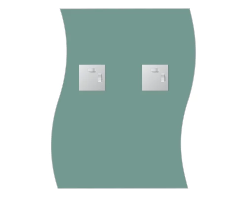 Зеркало настенное Primary EVOFORM 40x50 см, BY 0096