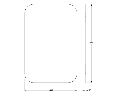 Зеркало настенное Primary EVOFORM 40х60 см, BY 0125