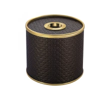 Салфетница Geralis S-PCG PUNTO шоколад, кант золото