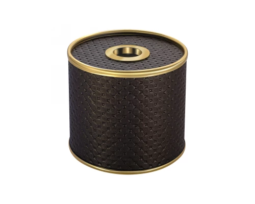 Салфетница Geralis S-PCG PUNTO шоколад, кант золото