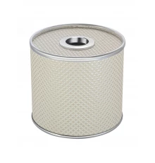 Салфетница Geralis S-RWH Ромб светлая, кант хром