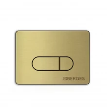 Кнопка  для инсталляции NOVUM D8 бронза, BERGES