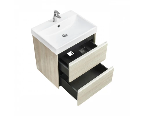 ONA Модуль для раковины 600 мм, 585x450x565 мм, с 2 ящиками, светлый дуб, ROCA