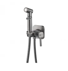 Solo Смеситель для биде, гигиен.душ на стену держ.на теле встраиваемый,, р/ОД, графит, LM, LM7165GM