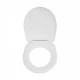 ZETA Сиденье для унитаза, термопласт., метал. крепления. JIKA