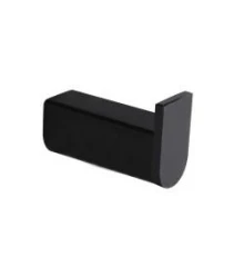 Крючок для полотенец настенный одинарный Capri черный