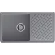 GranFest QUARZ (GF-ZL53) Мойка для кухни 860*480мм (темно-серый)