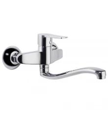 Смеситель для кухни однорычажный наружнего монтажа TITANIUM 180701CC