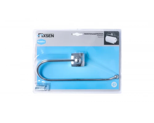 Полотенцедержатель полукольцо FIXSEN Kvadro (FX-61311A)