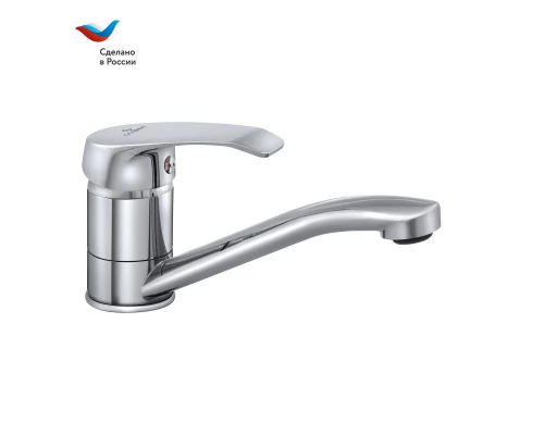 ГОРОД Смеситель для мойки и умывальника с коротким изливом, одноручный, СЛАВЕН, К20