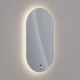 Зеркало Lemark OLSA 45х80 см овальное с интерьерной подсветкой