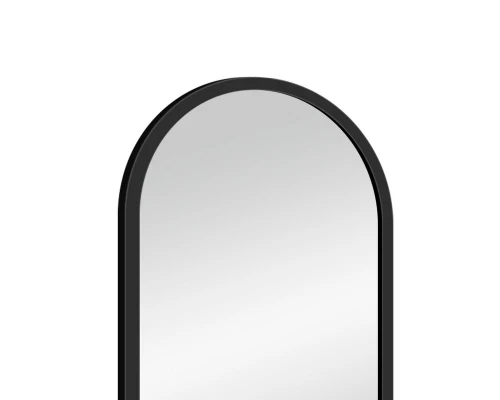 Зеркало Prime Black Led 450x800 с сенсором, холодная подстветка, рама МДФ