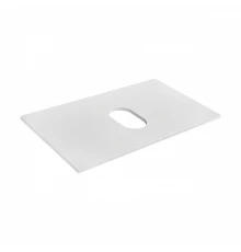 GAP/VICTORIA/DOMI  Столешница 80 под накладную раковину, белый гл., ROCA