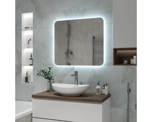Зеркало Burzhe Led 800х700 бесконтактный сенсор
