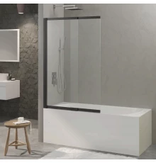 Душевая шторка RIVER S Slider Black 980, BERGES