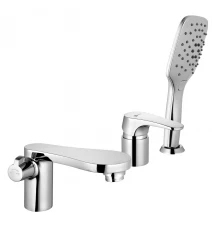 Shift Смеситель на борт ванны, на борт 3отв. с изливом 133мм, р/ОД, хром, LM, LM4347C