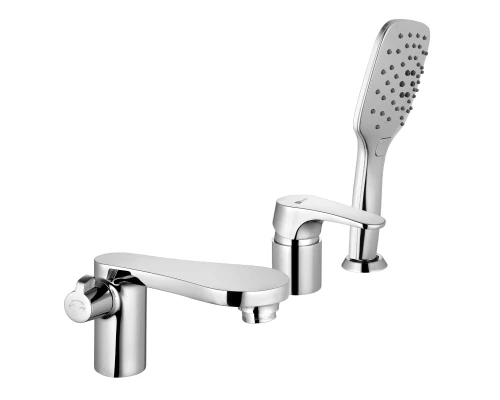 Shift Смеситель на борт ванны, на борт 3отв. с изливом 133мм, р/ОД, хром, LM, LM4347C