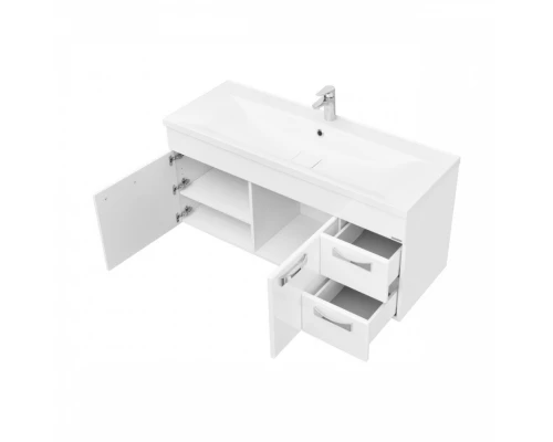 Тумба ДИОР 120, белая (под раковину АЙРИС 120, АЙРИС М 120, ПРЕМЬЕР М 120, ПРЕМЬЕР 120)