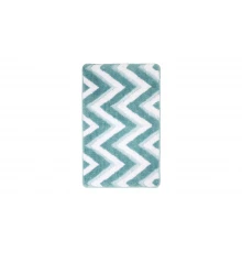 Коврик для ванной Fixsen River 1-ый FX-5004С, голубой, 50х80 см.